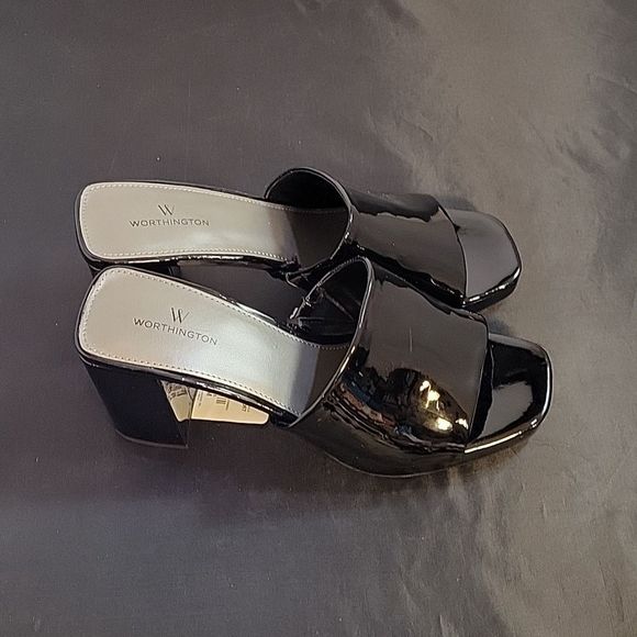 BRAND NEW WORTHINGTON WOMEN"S SINGLE BAND HIGH HEEL SANDALS - Picture 4 of 12
